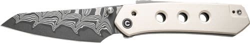 CIVIVI Vision FG 3.54" Damascus Ivory G10 Folding Knife
