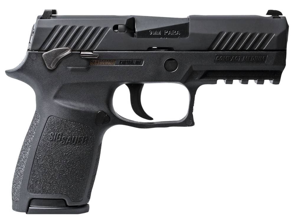 Sig Sauer P320 Compact 9mm 15rd Manual Safety Pistol