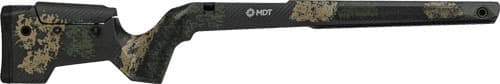 MDT CRBN Hunter Kit Carbon Fiber Stock for Tikka T3x Short Action Highland Green