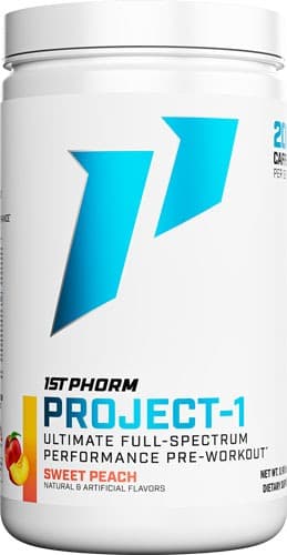 1st Phorm Project-1 Pre Workout Sweet Peach