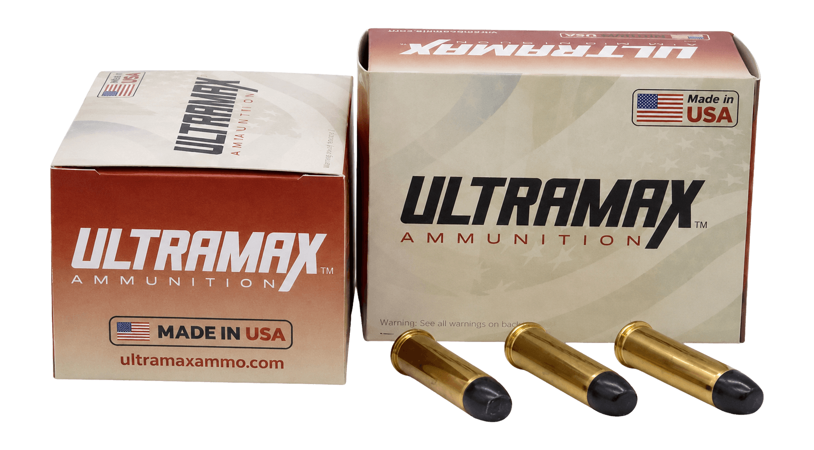 Ultramax 357 Mag 158gr Plated Flat Point 20rd Box