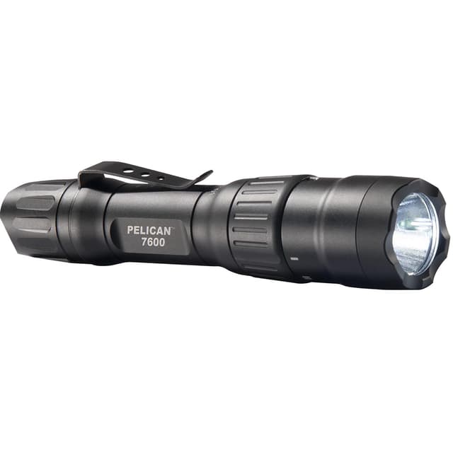 Pelican 7600 Flashlight USB Rechargeable 900+ Lumens IPX8 Red Green LEDs