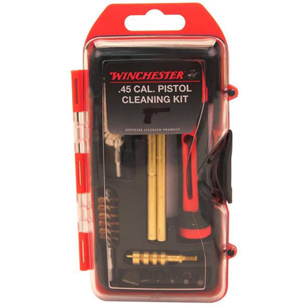 Winchester .44/.45 Handgun Cleaning Kit 14 Piece with Custom Molded Tray