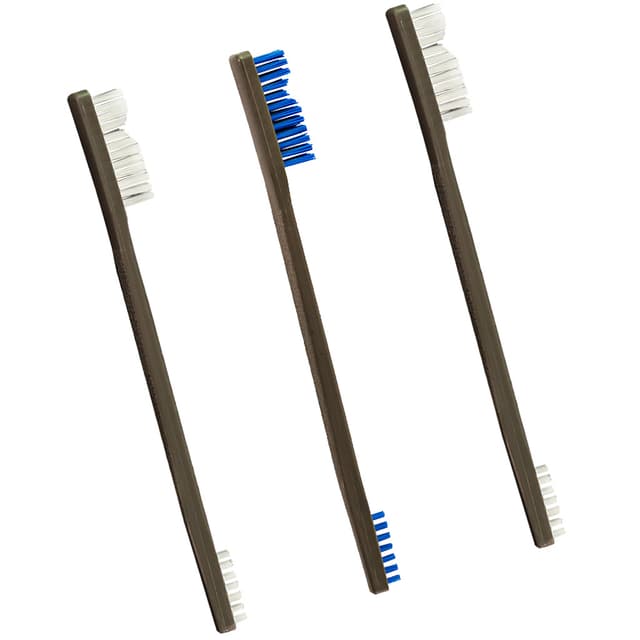 Otis FG3163 AP Brushes Bronze/Nylon/Stainless Steel Bristles 3 Pack