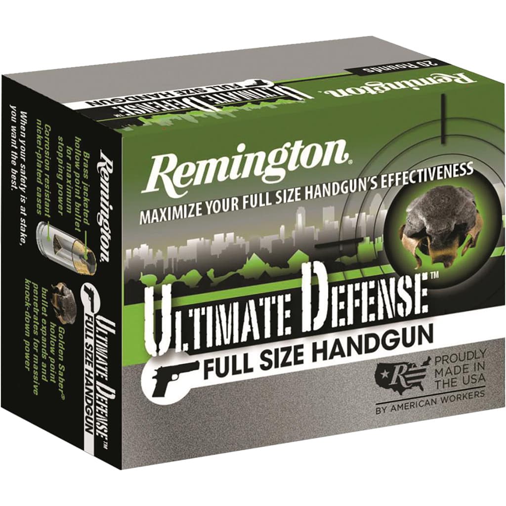 Remington HD357MA 357 Magnum Brass Jacketed Hollow Point 125 Grain 20 Rounds