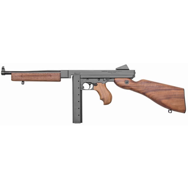 Auto Ordnance M1 Tommy 45 ACP 10.5 in 30rd Walnut Finish SBR