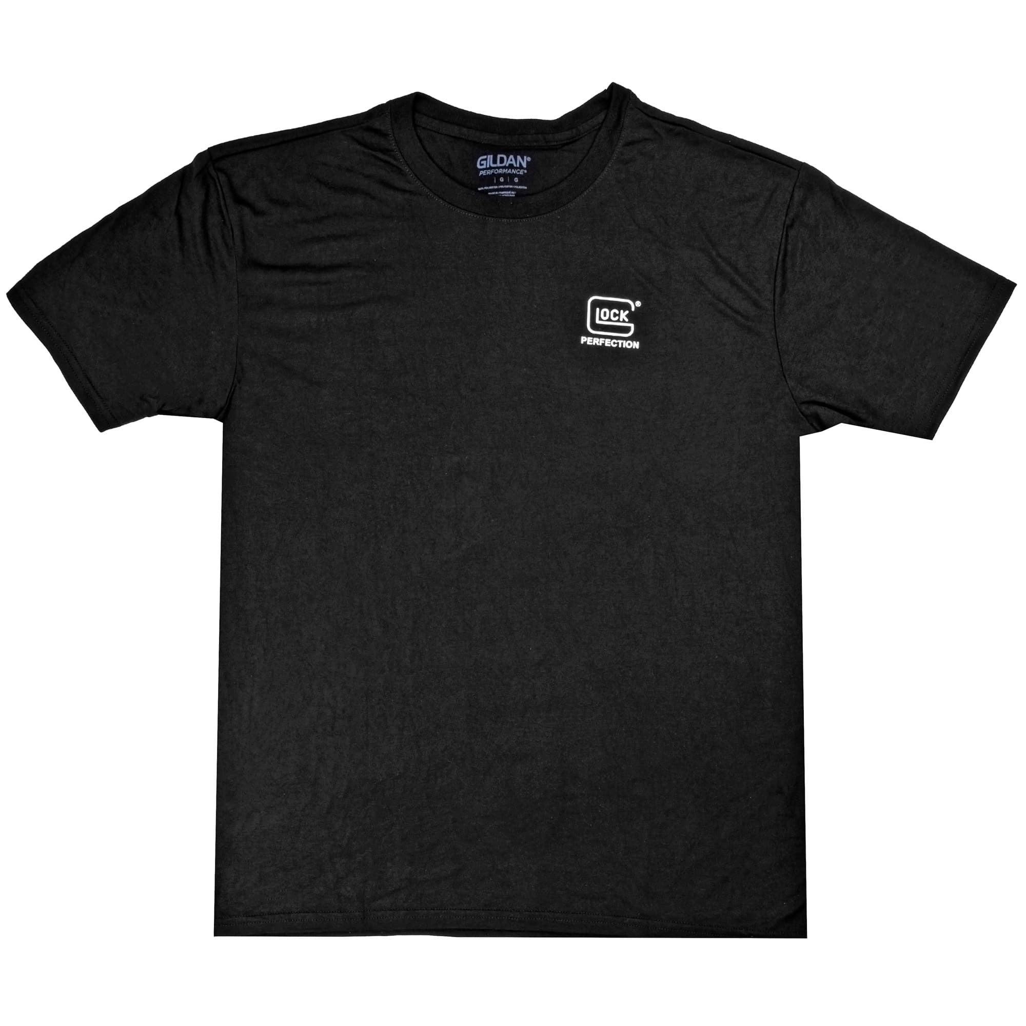 Glock AA11002 Perfection  Black Pre-Shrunk Cotton Short Sleeve XL