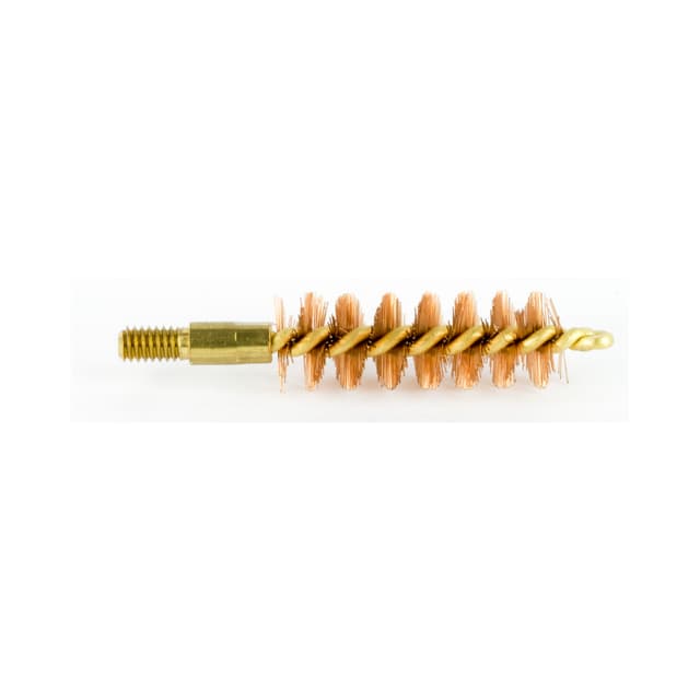 Pro-Shot 10P Bore Brush .40/ 10mm Cal Pistol #8-32 Thread Bronze Bristles Brass Core