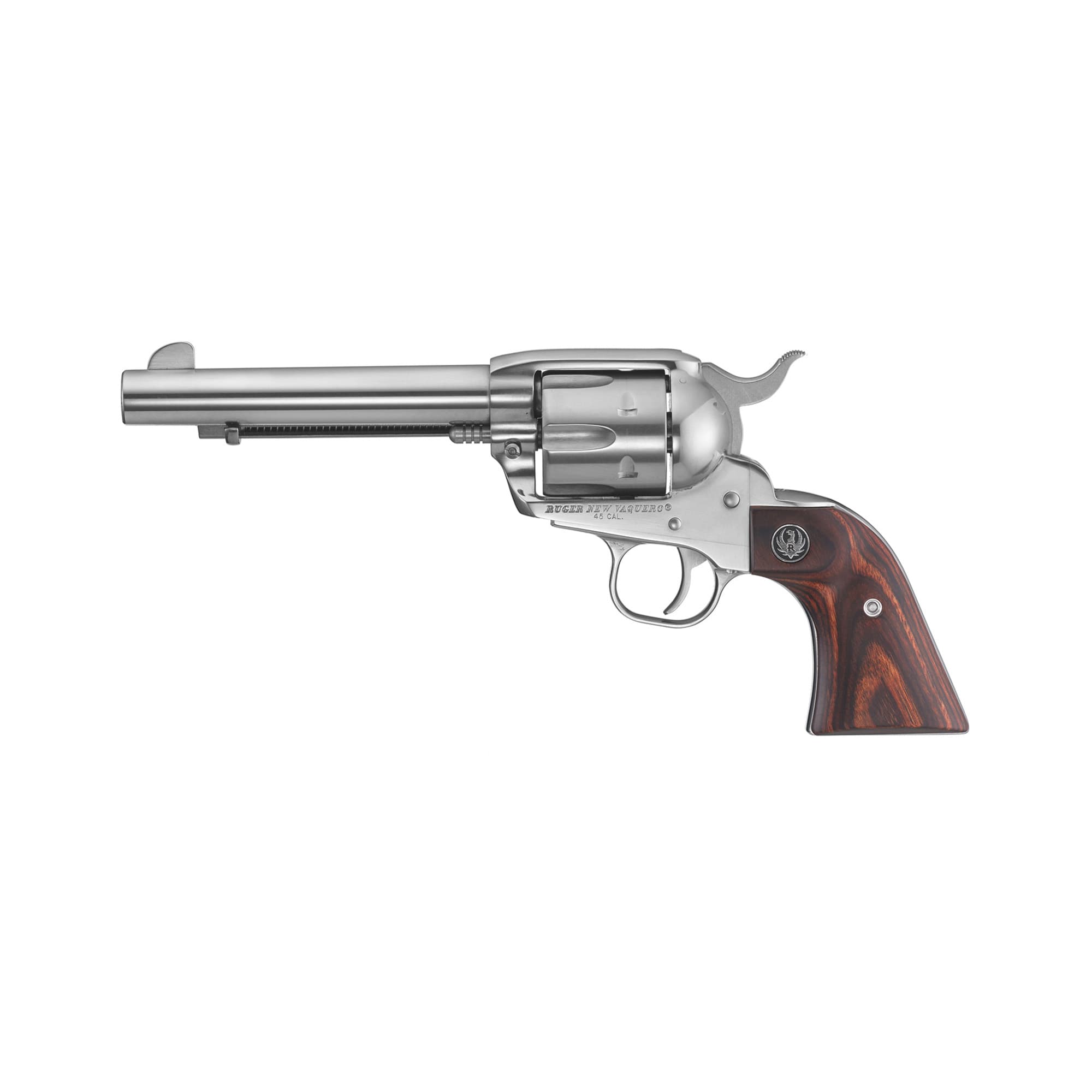 Ruger Vaquero 45 Long Colt 5.5 inch 6 rounds High Gloss Stainless