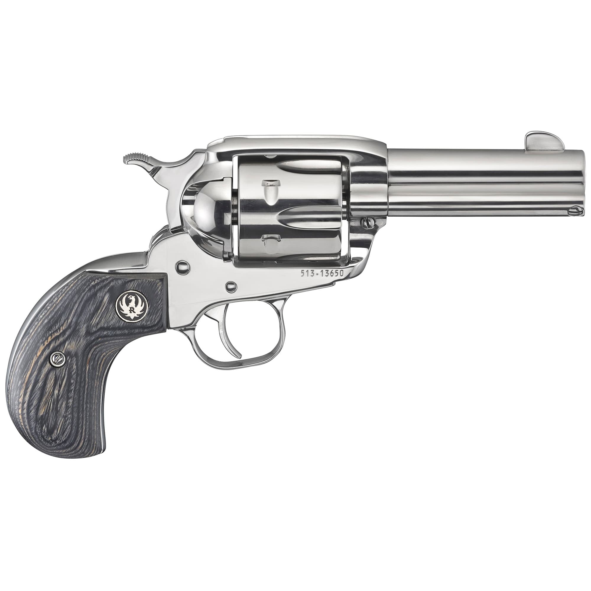 Ruger Vaquero 357 Magnum 3.75in 6 Rounds Stainless Steel High Gloss