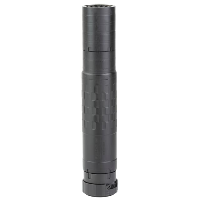 SilencerCo Hybrid 46M Centerfire Rifle Suppressor 9mm to 45 ACP Stainless Steel/Titanium