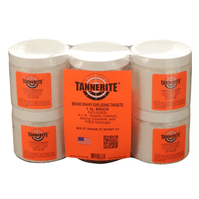 Tannerite 1 lb Brick - 4 pack of 1 lb Targets