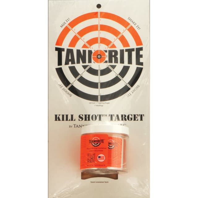 Tannerite Kill Shot Target - 1 Cardboard Target W/ 1/2lb Target