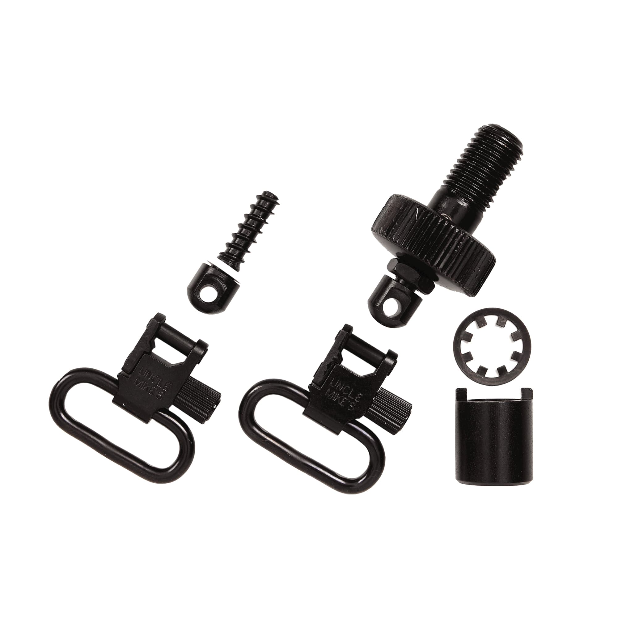 Uncle Mike's QD Swivels Mossberg 500 1 in. Blued
