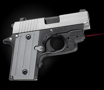 Crimson Trace 0170701 LG-492 Laserguard Black Red Laser Sig Sauer P238 & P938