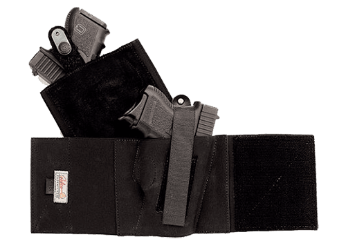 Galco CAB2M Cop Ankle Band Size Medium Black Neoprene Velcro Compatible w/Sig P365/Glock 42/Ruger LCP II Right Hand