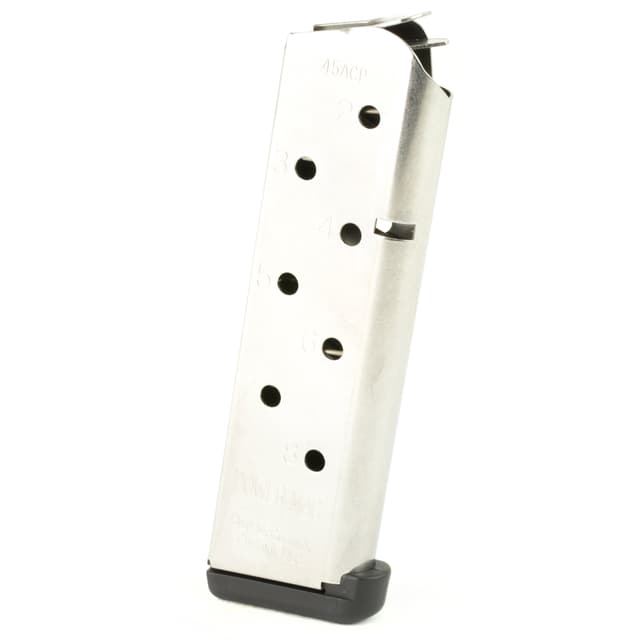 Chip McCormick Power Mag 8rd 45 ACP Stainless Steel Magazine for 1911 Government