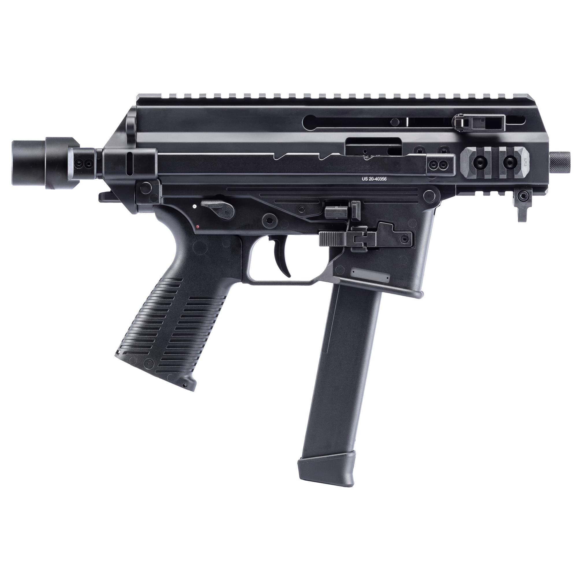 B&T APC9K Pro 9mm Luger 4.3" 30 Rounds Anodized Finish