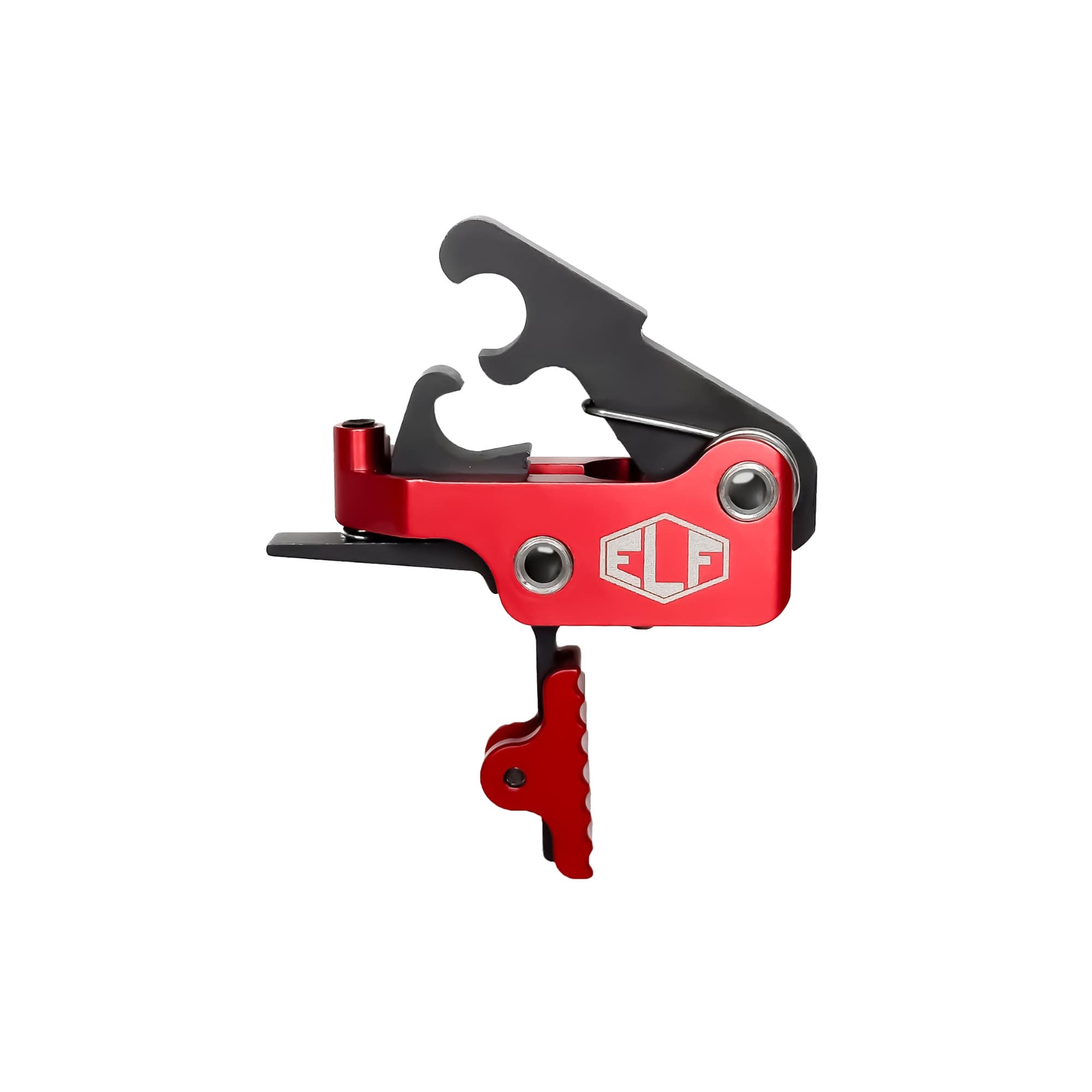 Elftmann SE Trigger Straight Red for AR-15 Adjustable pull weight