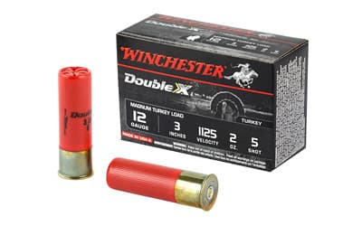 Winchester Double X Magnum 12 Gauge Turkey Shotshell 2 Ounce #5 Shot 10 Rounds