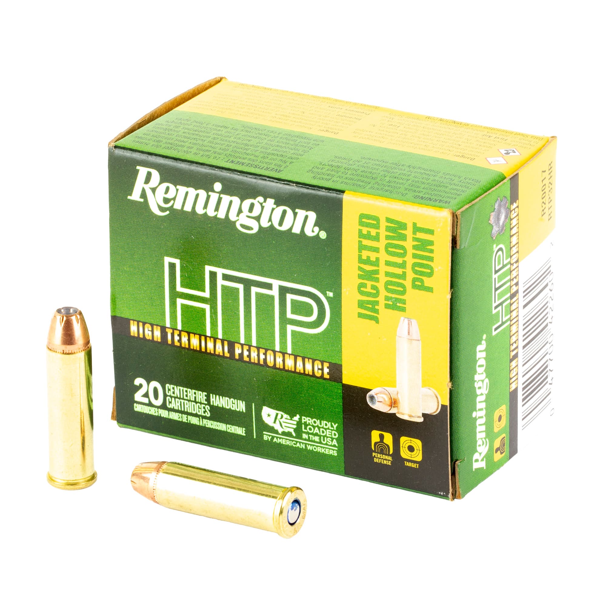 Remington High Terminal Performance 32 H&R Magnum Jacketed Hollow Point 85 Grain 20 Rounds