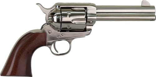Cimarron Firearms Pistolero 22 Long Rifle 4.75 inch 10 Round Nickel