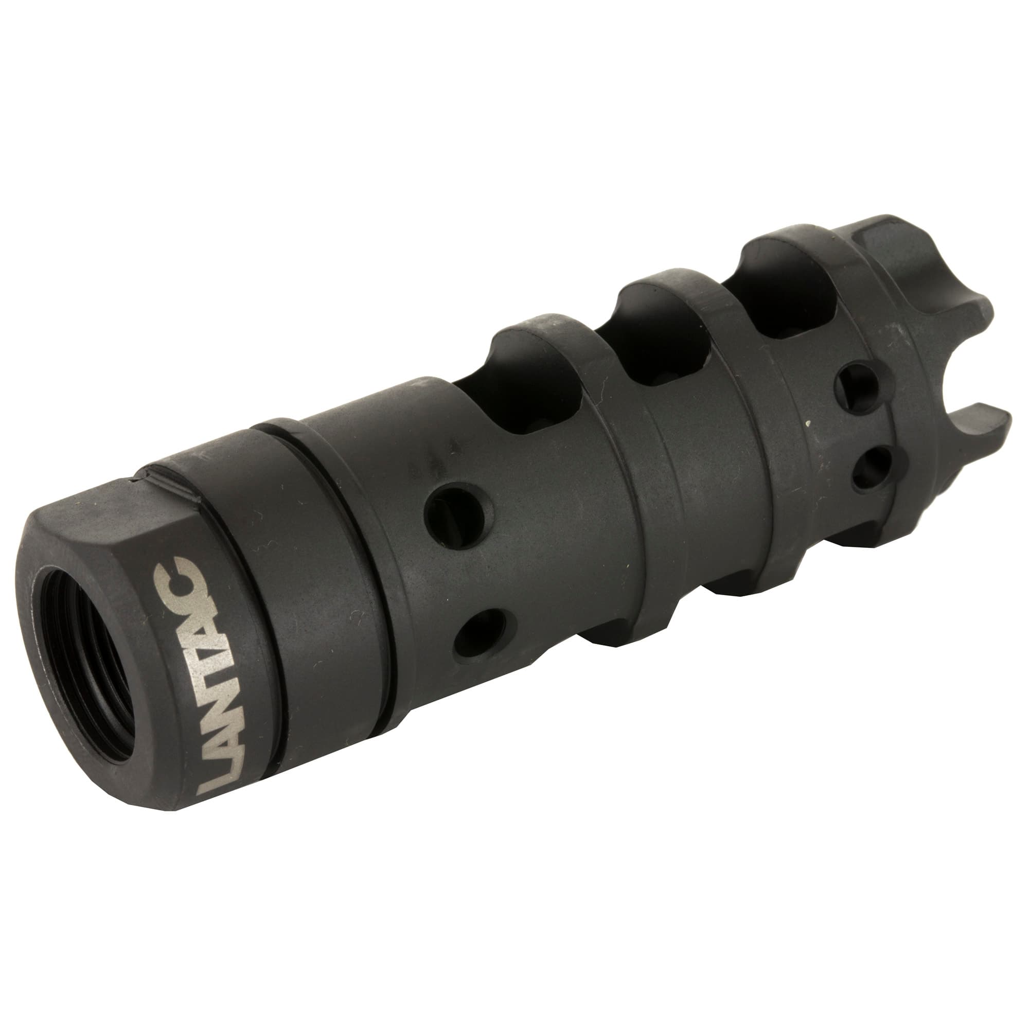 Lantac Dragon 9mm Muzzle Brake 1/2x28 Nitride Finish