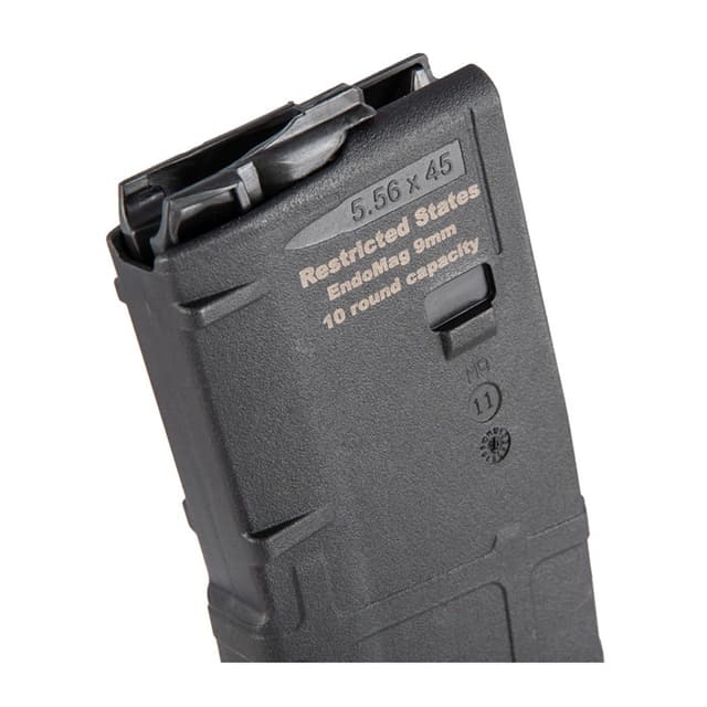 Mean Arms AR-9 Endomag 9mm 10-Round Polymer Magazine for AR-15