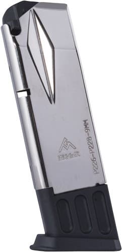 Mec-Gar SIG P228 9mm Magazine 10 Round Nickel Plated Steel Compatible with P229