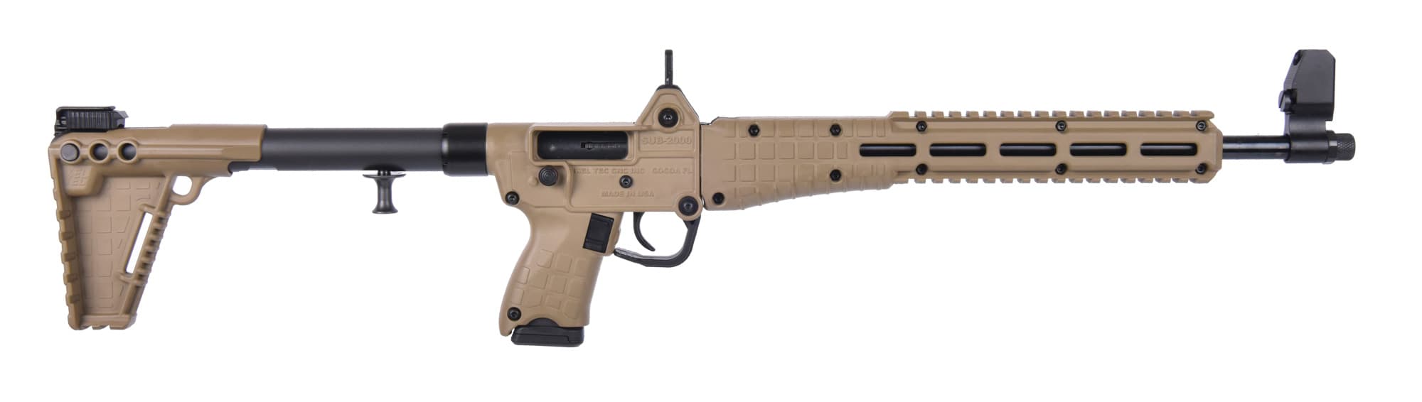 KelTec SUB2000 40 S&W 16 Inch 13 Round Tan Blued Finish