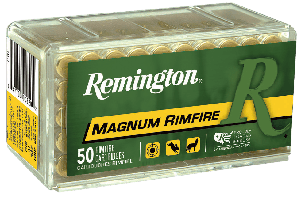 Remington Premier Magnum 22 WMR Pointed Soft Point 40 Grain 50 Rounds