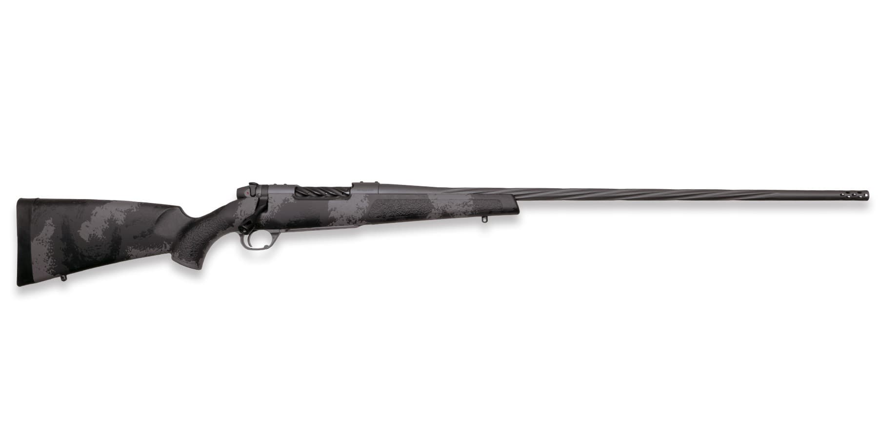 Weatherby Mark V Live Wild Rifle 280 Ackley Improved 26 in Grey and Grey