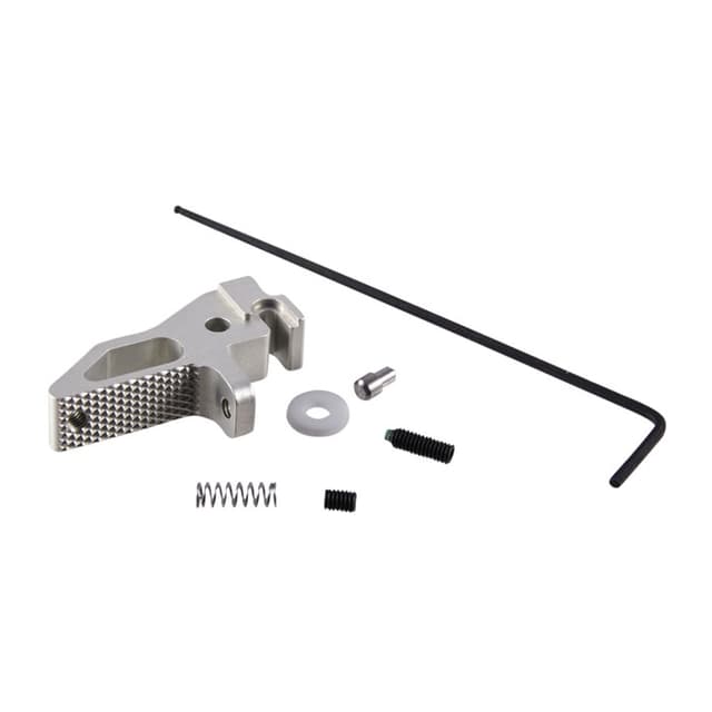 Tandemkross Victory Trigger Smith and Wesson Victory 22 Silver Flat Textured