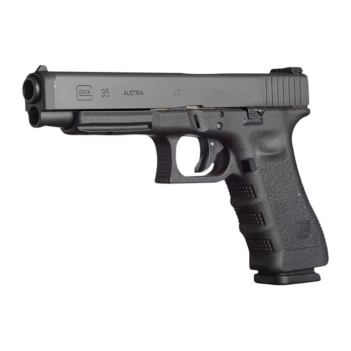 Glock 35 Gen 5 MOS 40 S&W 5.31in 10rd nDLC Finish