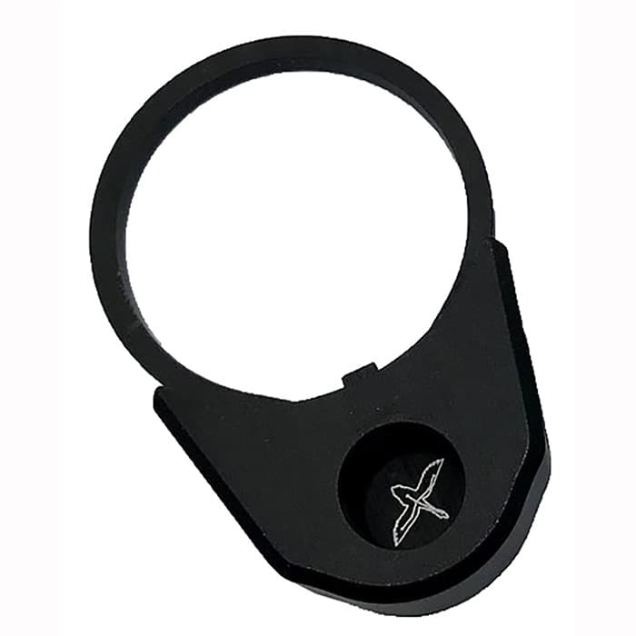 Forward Controls Design End Plate with 3 Qd Sling Swivel Sockets Ar-15 Steel DLC