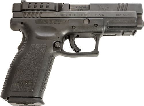 Techna Clip XDBA Conceal Carry Gun Belt Clip Black Carbon Fiber Belt Mount for Springfield XD Ambidextrous
