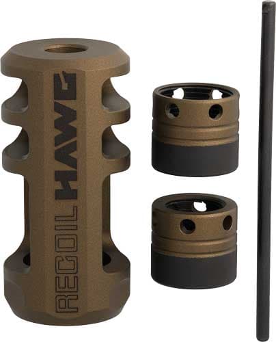 Browning Recoil Hawg Smoked Bronze Multi-Port Muzzle Device for .30 Caliber Rifles