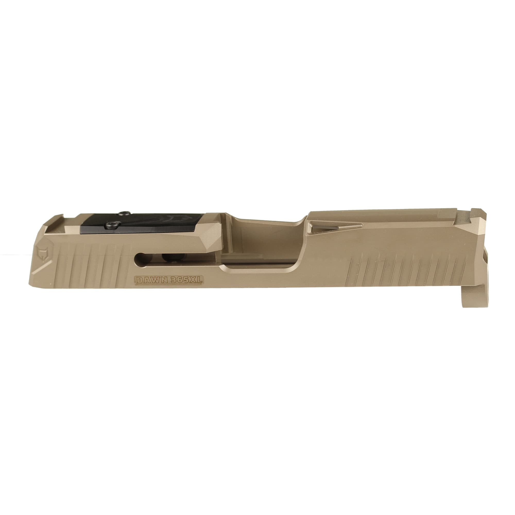 Lone Wolf Dawn Stripped Slide P365xl Flat Dark Earth Matte Optic Holosun 507K