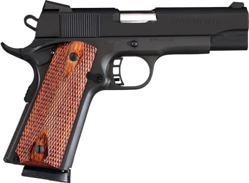 Cimarron Firearms 1911 One Ranger 45 Acp 4.25 inch 8 Round Parkerized Steel Frame Wood Grips Fixed Sights