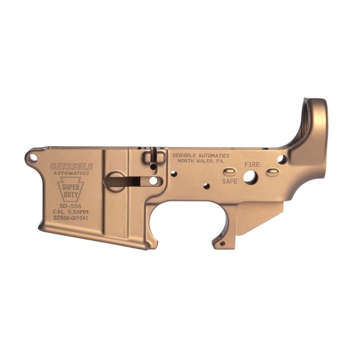 Geissele Super Duty Stripped Lower Receiver Multi Caliber Mil-Spec Anodized