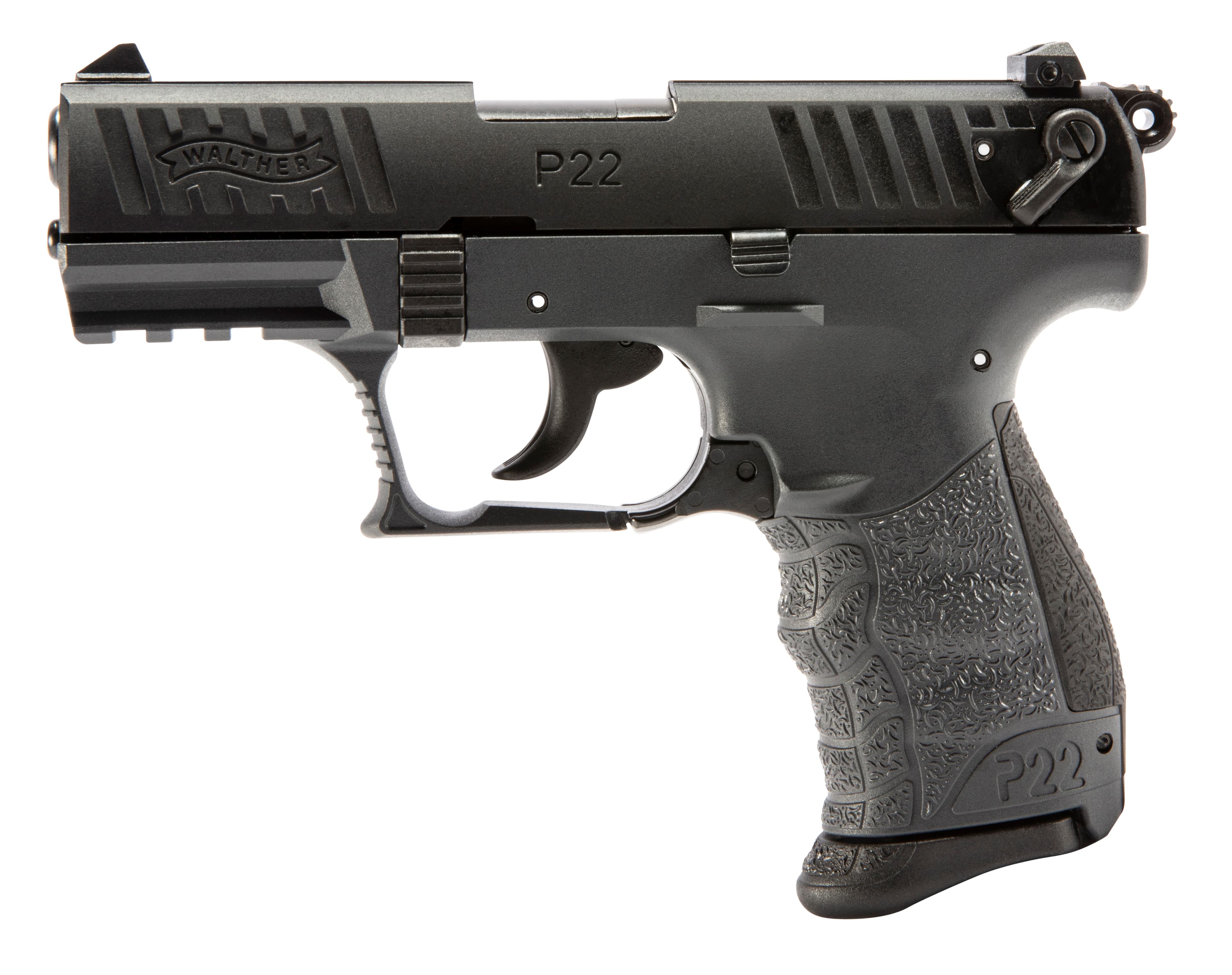 Walther P22 22 Long Rifle 3.4 Inch 10 Round Full Tung Finish