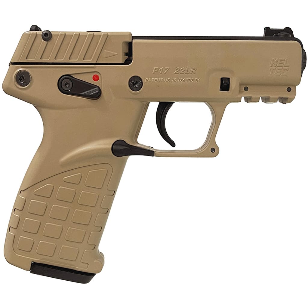 KelTec P17 22 Long Rifle 3.8 in 17 Rounds Desert Sand