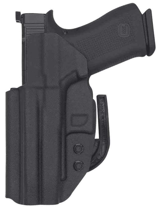 C&G Holsters 0056100 Covert IWB Black Kydex Belt Clip Fits Glock MOS/48 Right Hand