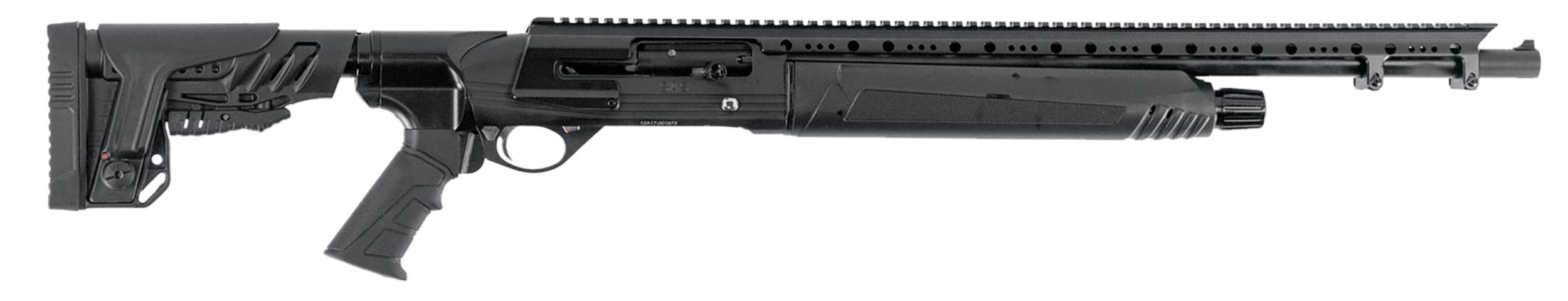 Hatfield SAS 12GA, 20in. Barrel, 4rd, Black Stock & Forend - Gray (USA12TT)