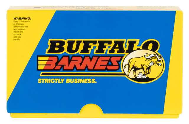 Buffalo Bore Ammunition 54C20 Buffalo-Barnes Strictly Business 375H&H Mag 270gr Barnes TSX Lead Free