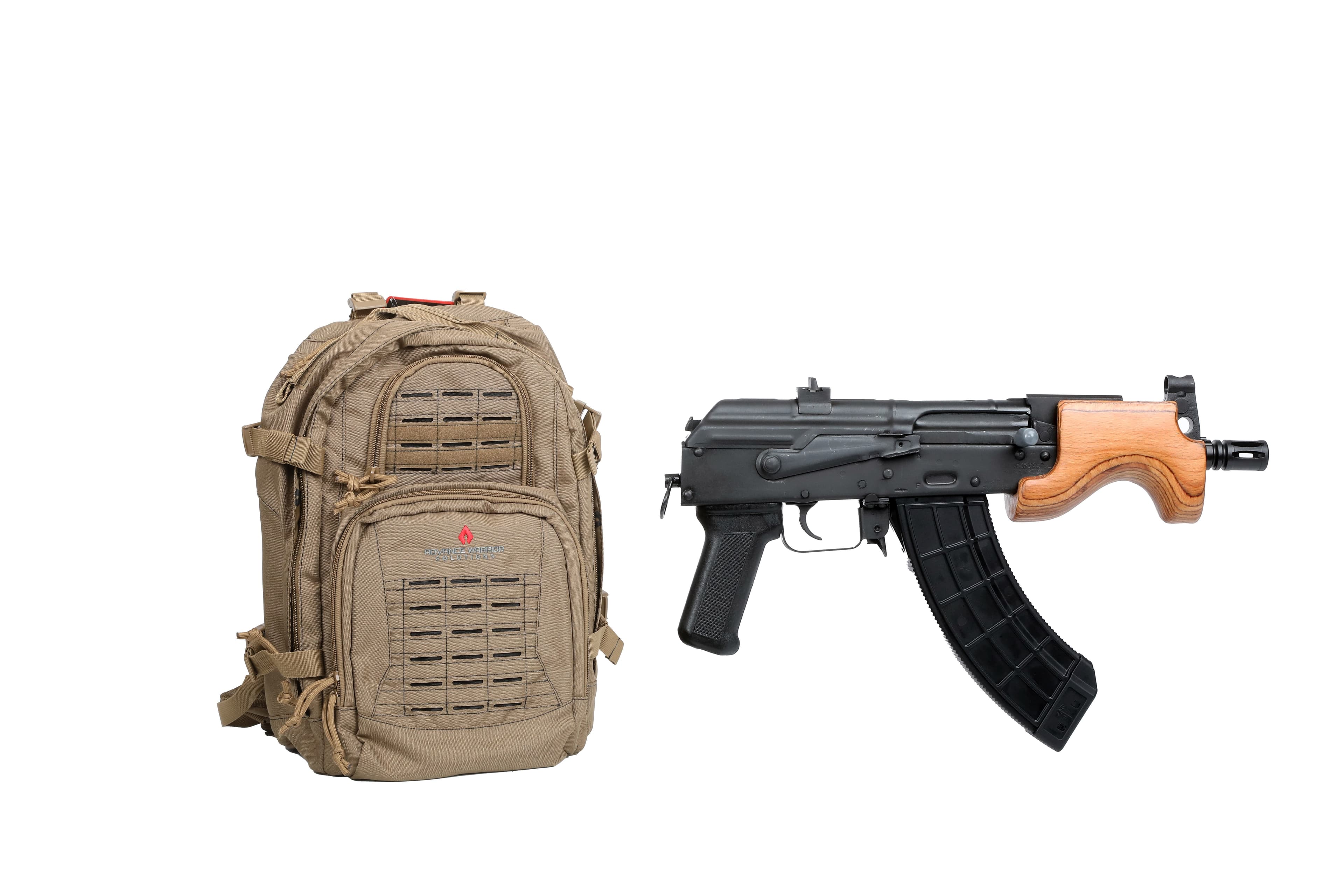 Century Arms Micro Draco 7.62x39mm 6.25 in 30 Rounds Tan Wood Handguard