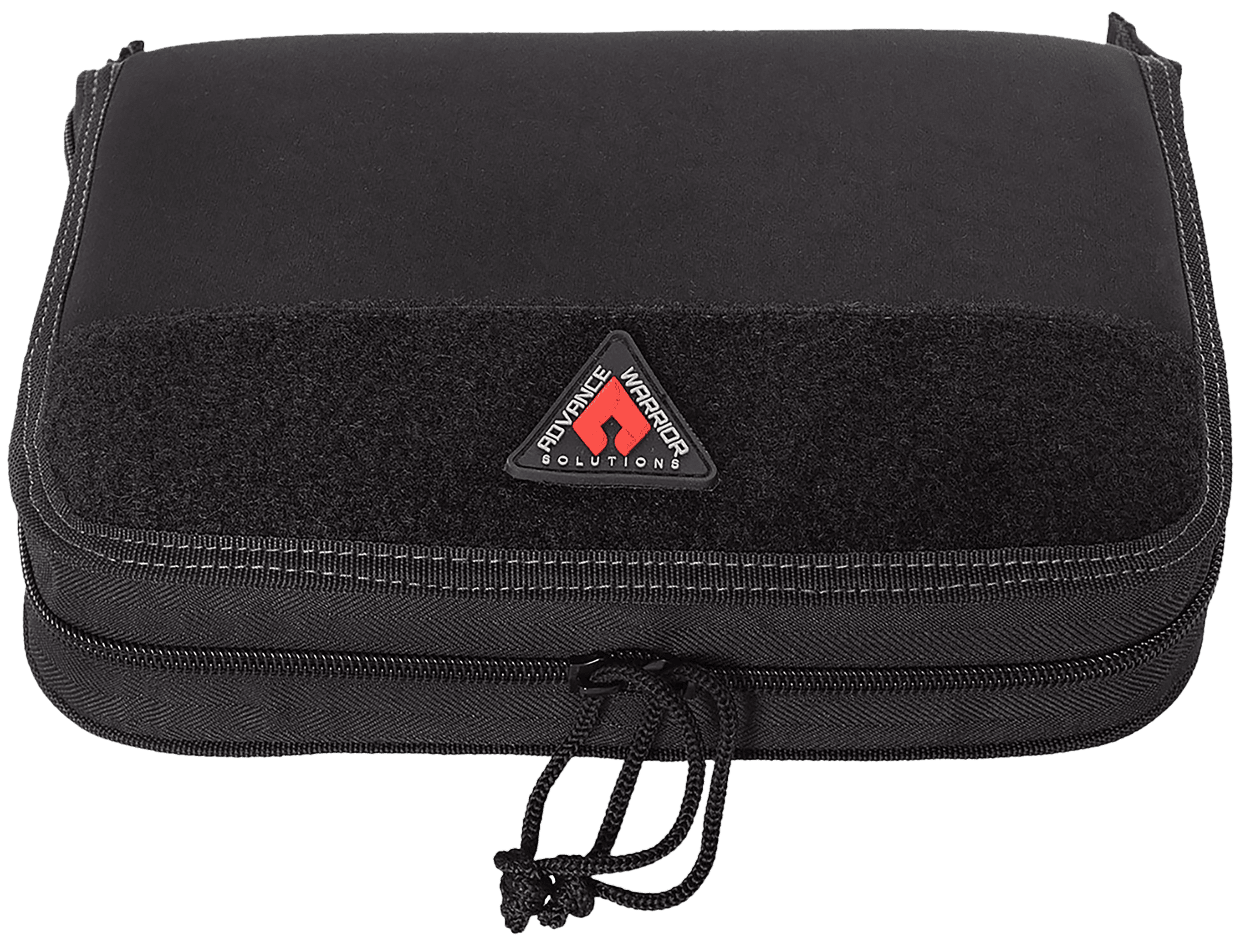 Advance Warrior Solutions SPC9 Single Pistol Case 9.50" Long Black Durable Soft Fabric Compatible w/ Most Standard Sized Pistols
