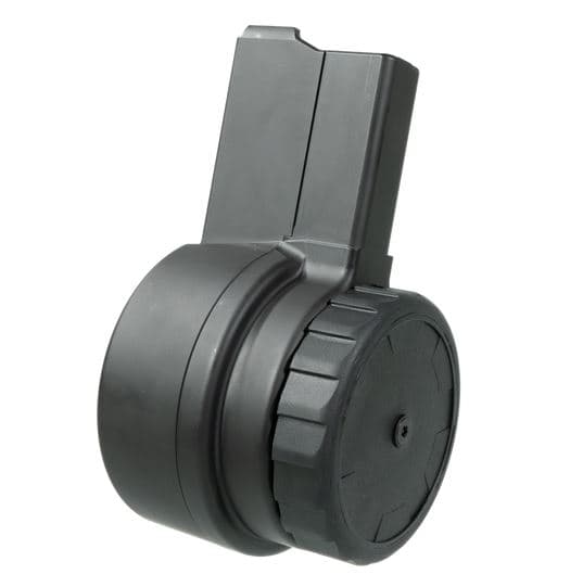Warrior Systems W-15 Drum Magazine 50RD 5.56 NATO Mil-Spec AR Compatibility