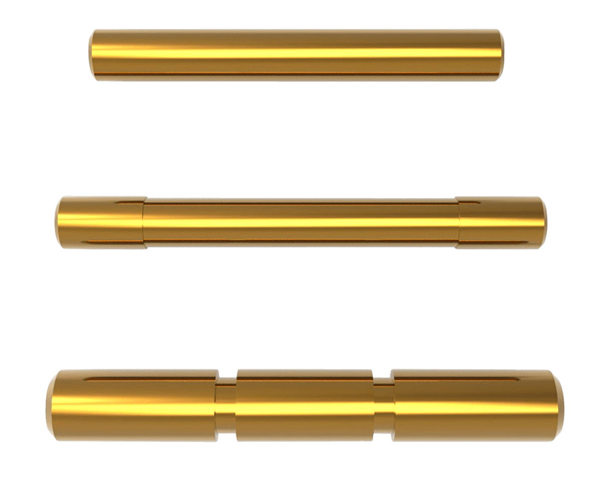 Cross Armory 3 Pin Set Gold Finish for Glock Gen1-3