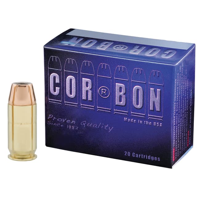 CORBON 45ACP+P 185GR JHP 20 Rounds